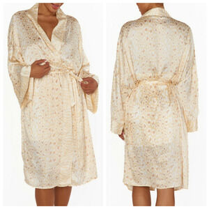 Show Me Your Mumu x Curateur The Harlow Robe Animal Print O/S New